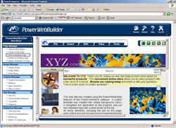 PowerWebBuilder Interface