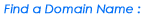 Find domain name registration