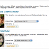 list of products in shopping cart