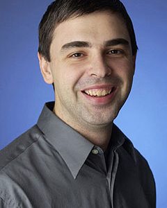 Larry Page, inventor of Page Rank