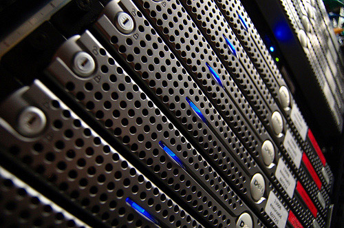 hosting servers in a datacenter