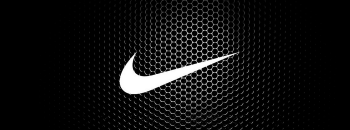 website example with Nike logo