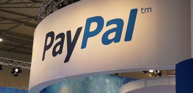 PayPal company sign