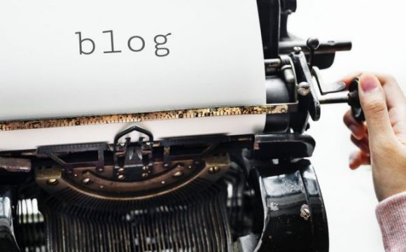 Blog typewriter