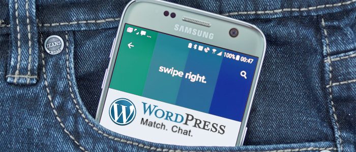 Swipe Right for WordPress