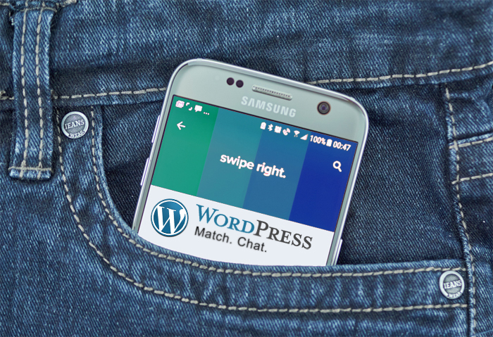 Swipe Right for WordPress