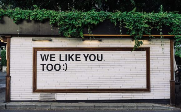 We Like You Too Sign