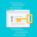 website security concept illustration