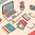 Digital agencies concept