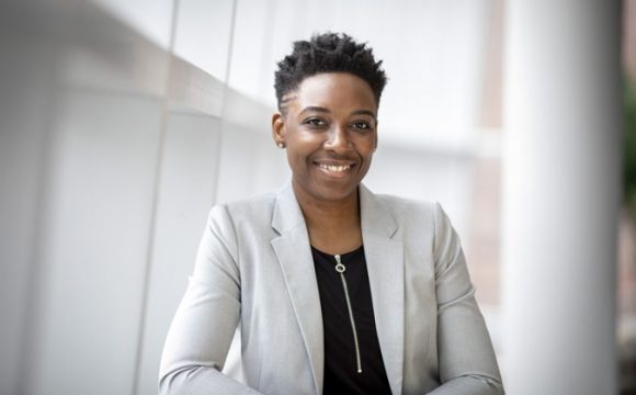 Professional woman in suit