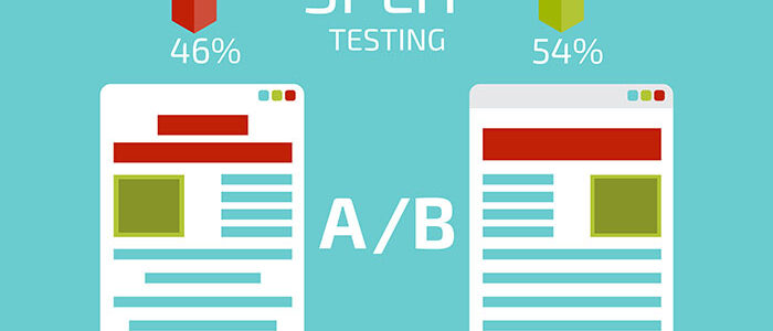 Texas web development split AB testing concept