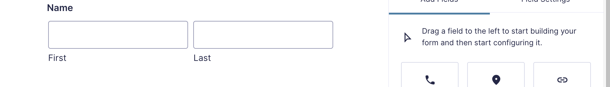 Adding basic form fields