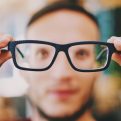 Photo of visually impaired person