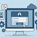 Login Page Design Theme Graphic AI Image