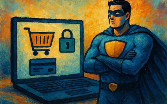 Secure Checkout Advice Concept Image