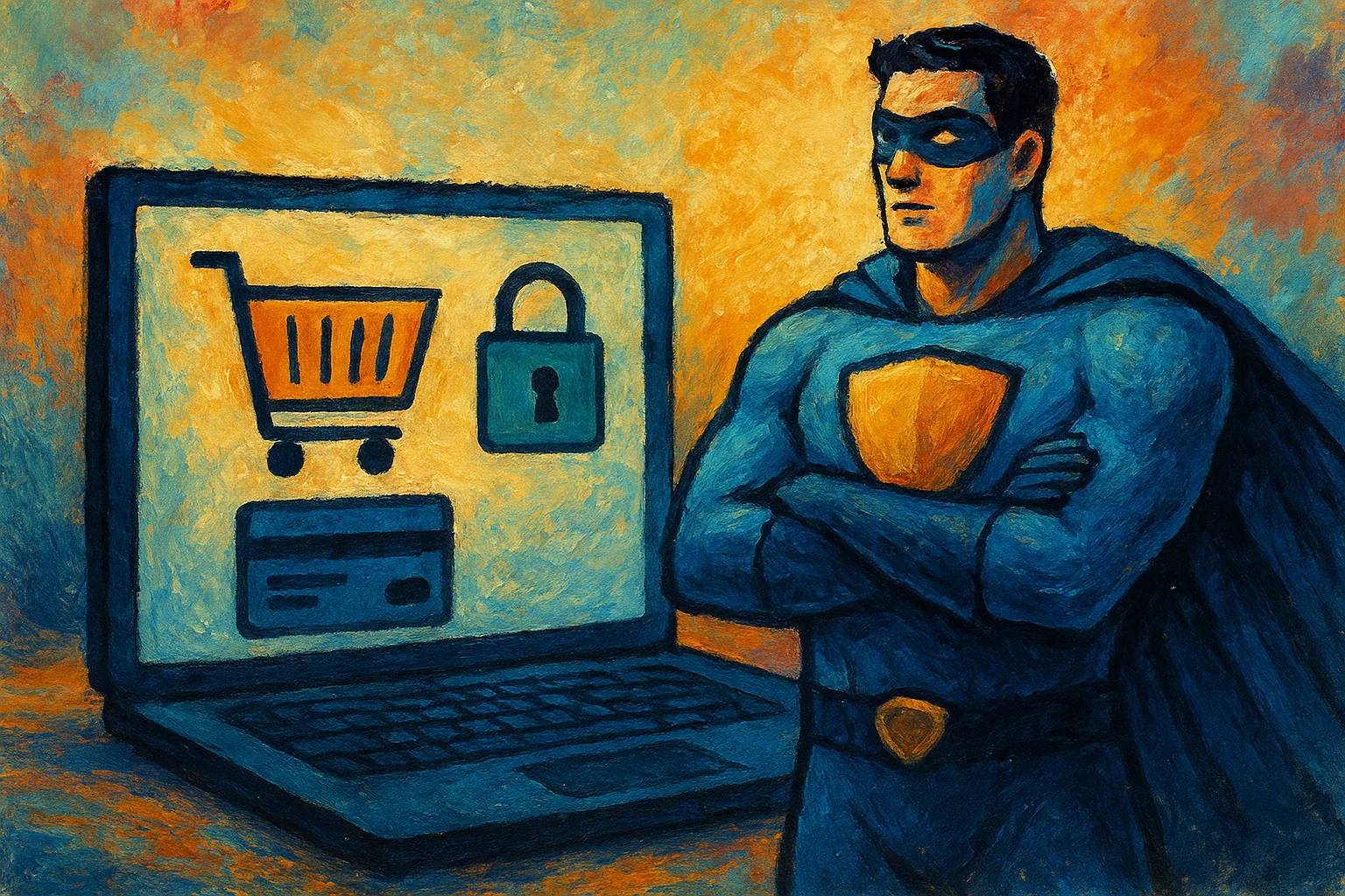 Secure Checkout Advice Concept Image