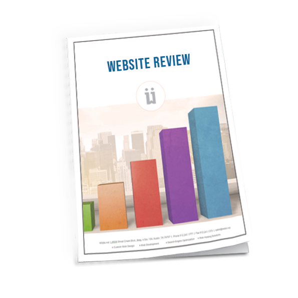 website review report by WEBii large cover