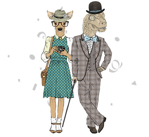 Web Marketing Personalities Characters