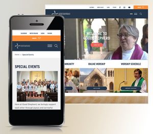 Good Shepherd Web Design by WEBii