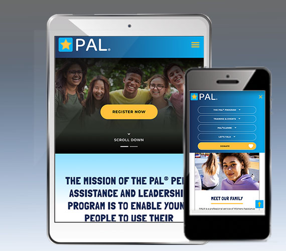 PAL Non-Profit Web Design