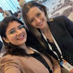 Jackie and Tanvi at CMS Wire Conference