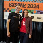 Simon Trooper and Jackie WEBii SXSW