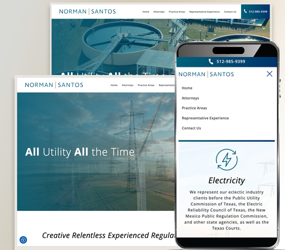 Law Office Web Design by WEBii