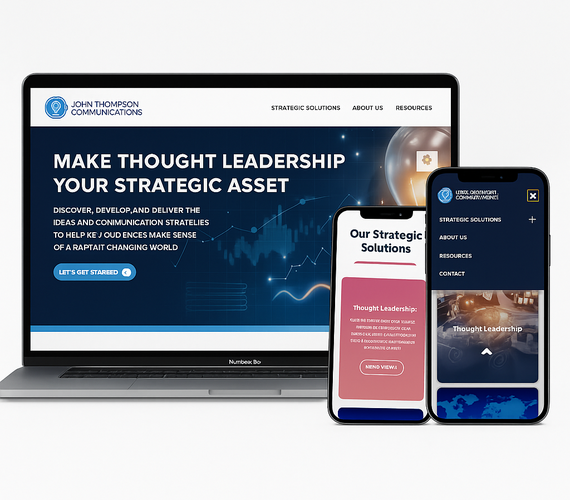 J Thompson Web Design by WEBii