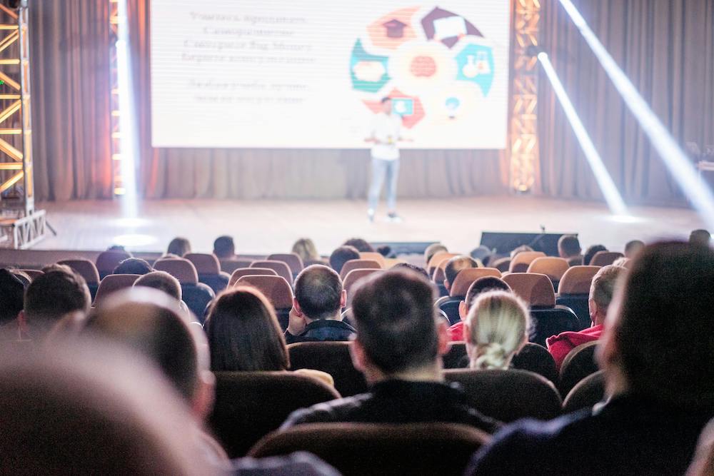 Conference Audience Photo Image